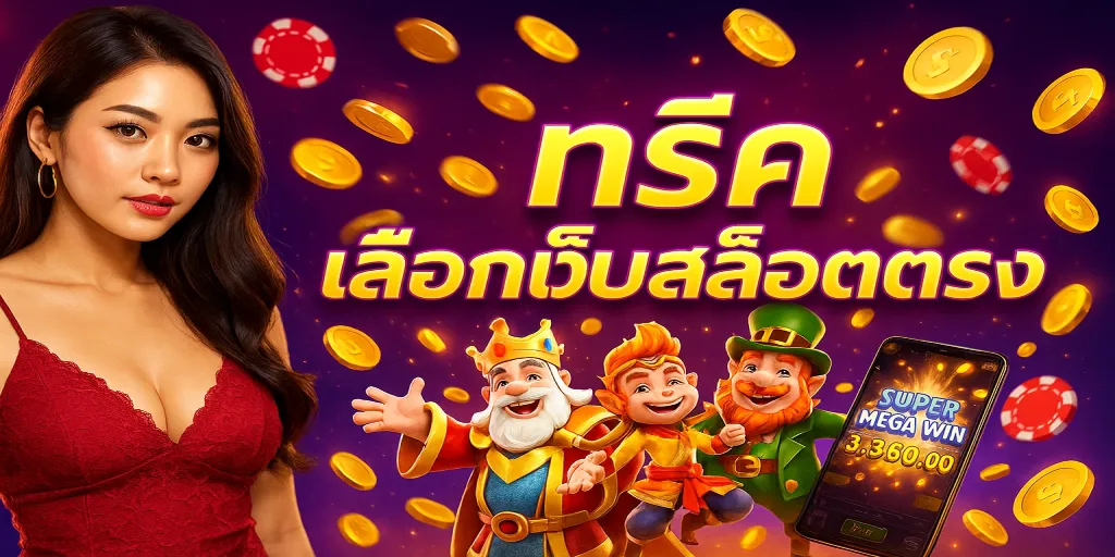 ทริคเลือกเว็บสล็อตตรง