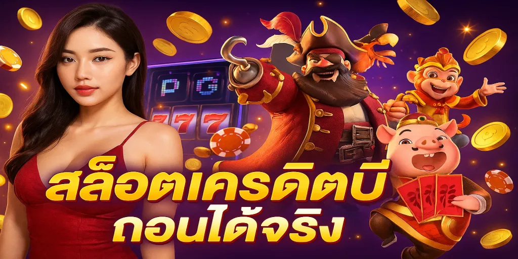 สล็อตเครดิตฟรีถอนได้จริง