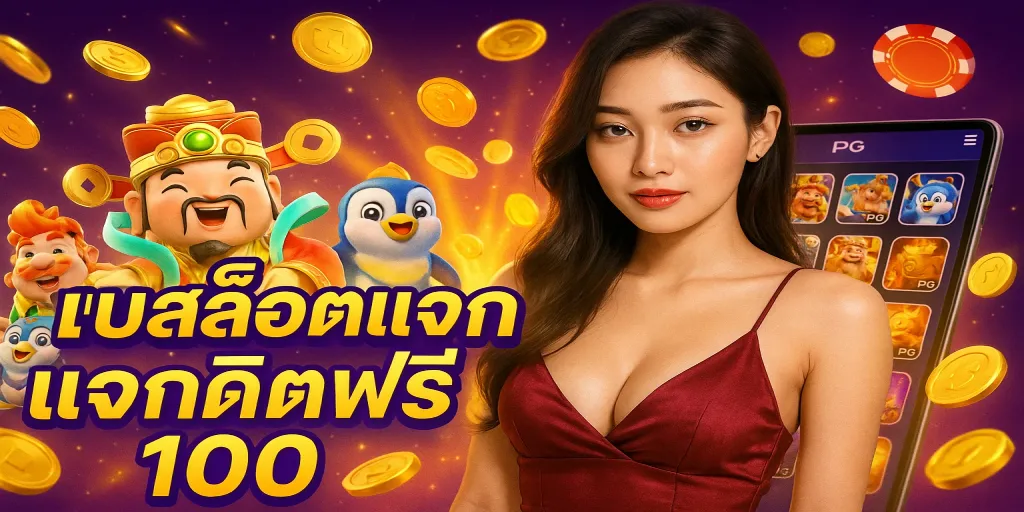 เว็บสล็อตแจกเครดิตฟรี 100