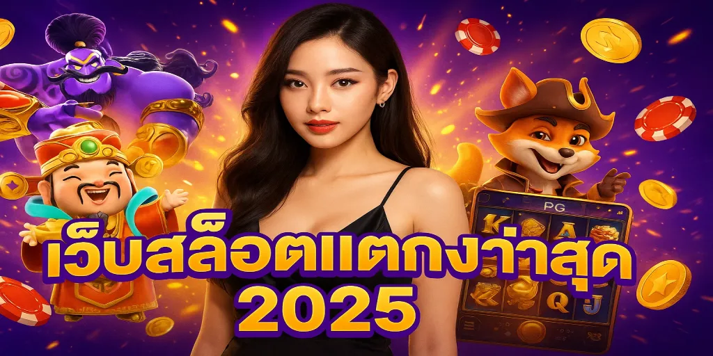 เว็บสล็อตแตกง่ายล่าสุด 2025