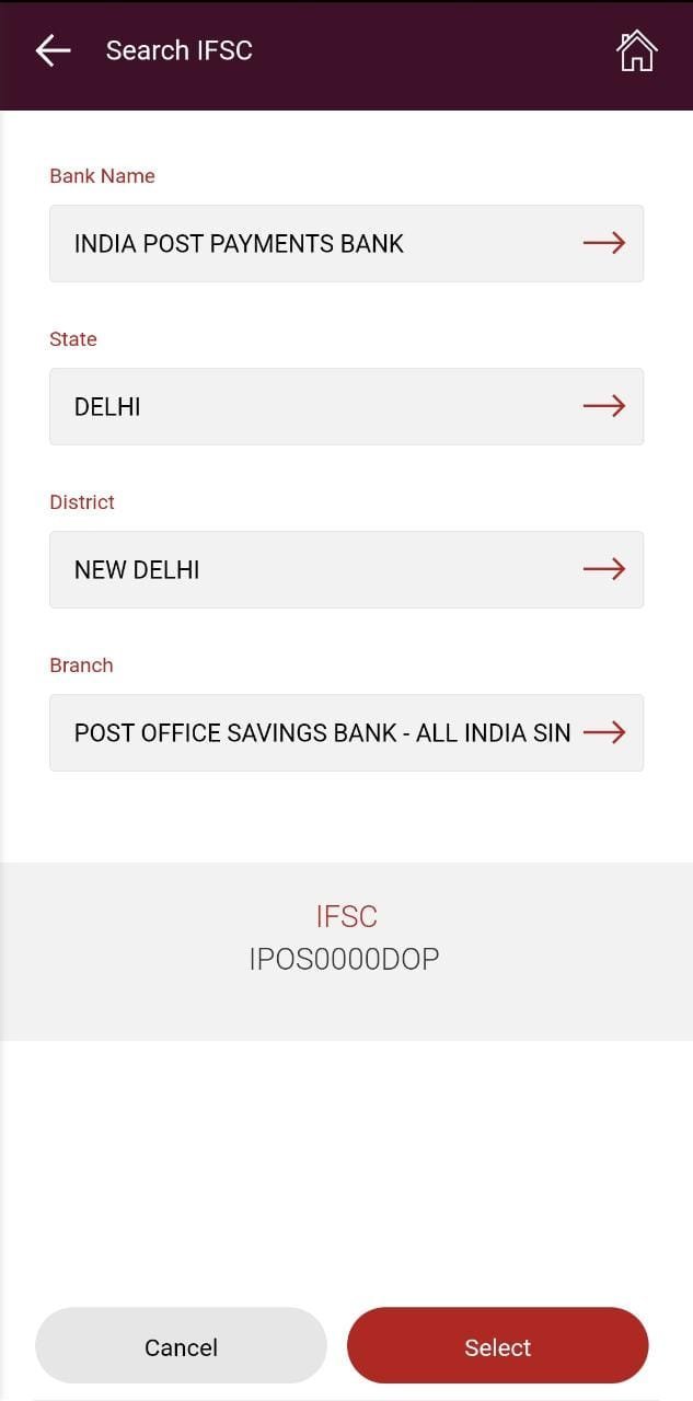how to transfer money by Using NEFT in post Office